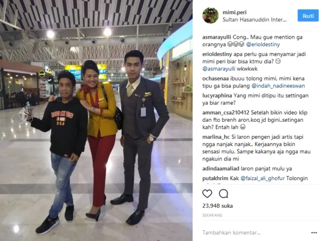 Mimi Peri Terlunta-lunta di Bandara, Wajar Netizen Bilang Aron Ashab Keterlaluan, Cuma Numpang Tenar! 7