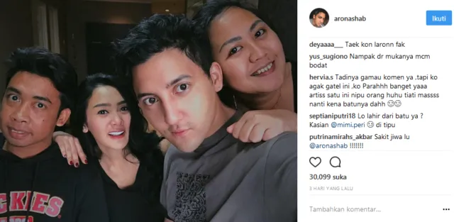 Mimi Peri Terlunta-lunta di Bandara, Wajar Netizen Bilang Aron Ashab Keterlaluan, Cuma Numpang Tenar! 9