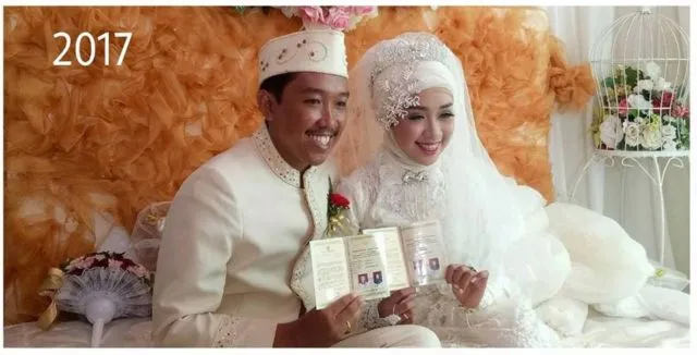 Suami-Istri Baru Ini Dulunya Sempat Nikah Pura-pura Buat Praktikum, Eh Sekarang Sah Beneran, Sweet! 7