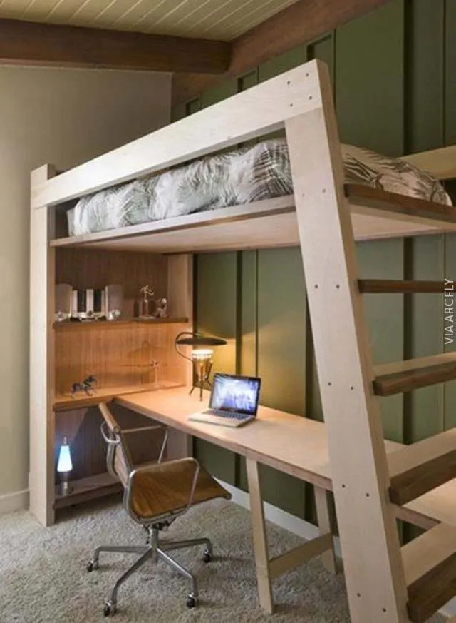 20 Inspirasi Desain Penataan Kamar Tidur Bagi Pecinta Petualangan. Kamar pun Tak Lagi Membosankan! 33