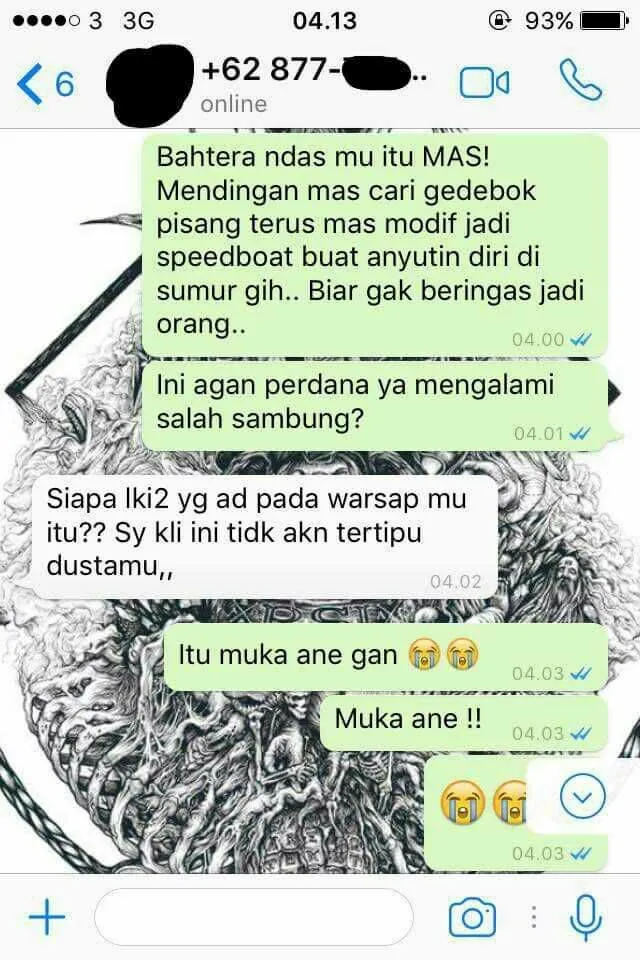 Kocak! Cowok ini Dapat Chat Salah Sambung yang Ngeyel Kalau Dirinya Adalah Anita. Cobaan Pas Sahur~ 12