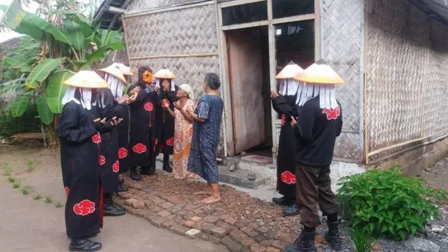 Organisasi Akatsuki di Dunia Nyata Ini Bagi-Bagi Zakat Fitrah di Bulan Puasa, Naruto Aja Kalah 6