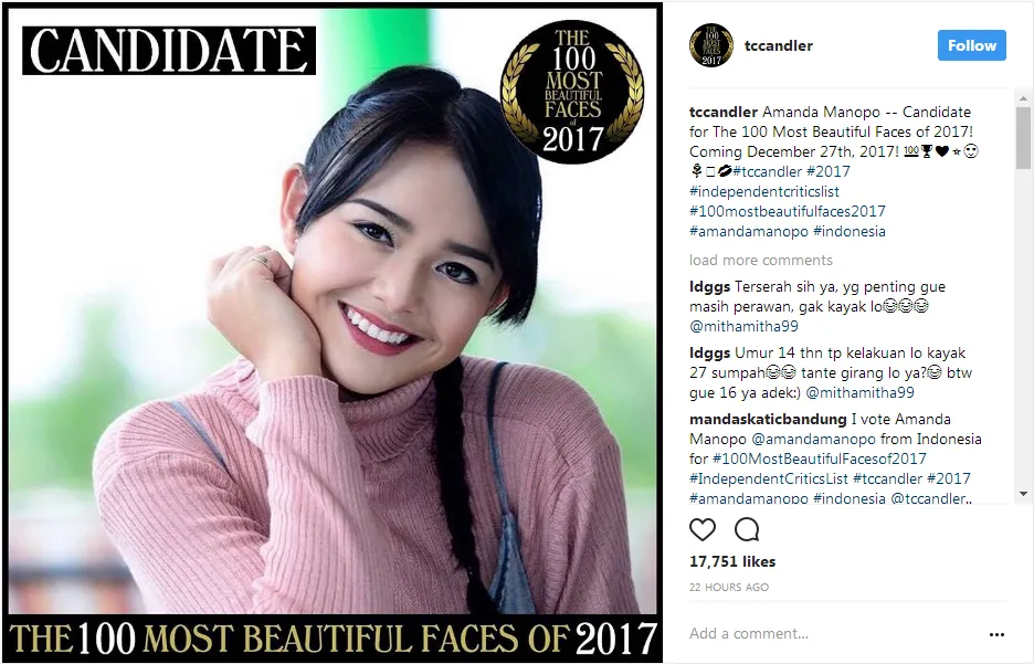 5 Artis Indonesia Masuk Nominasi 100 Wanita Tercantik Dunia. Nomer Terakhir Gimana Menurut Kalian? 9