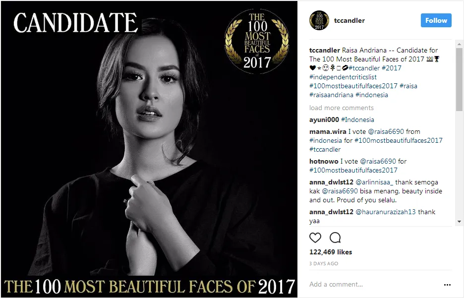 5 Artis Indonesia Masuk Nominasi 100 Wanita Tercantik Dunia. Nomer Terakhir Gimana Menurut Kalian?