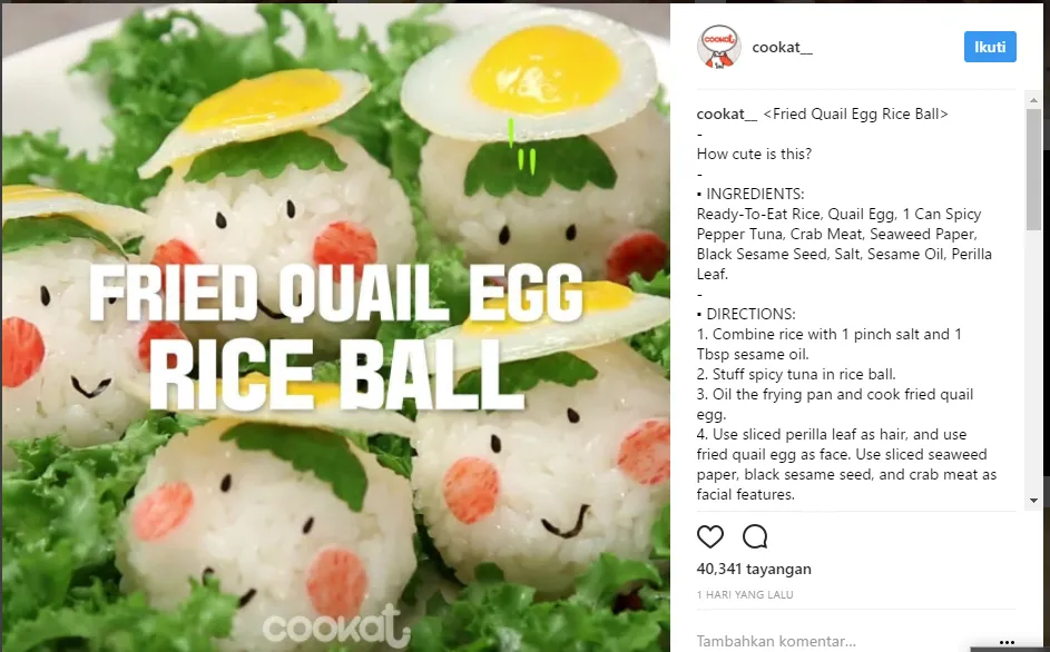 Hobi Masak? 6 Akun Instagram Ini Wajib Difollow Biar Nambah Skill-mu!