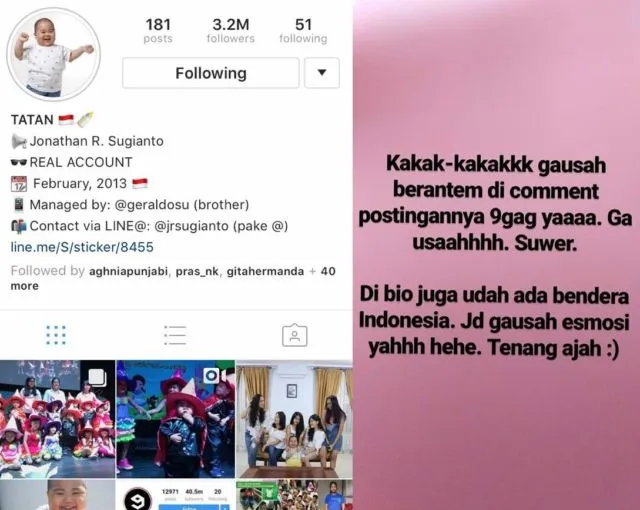 Netizen Indonesia Tak Terima Si Tatan Dibilang Berasal dari Malaysia di 9Gag, Yaelah~ 6