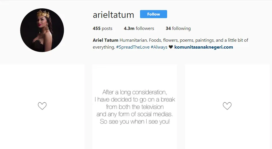 Ariel Tatum Memutuskan Vakum dari Panggung Hiburan. Ini Jelas Jadi Kabar Duka Buat Para Cowok! 5