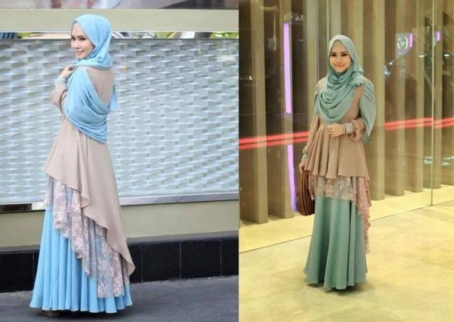 12 Inspirasi Busana Lamaran Berhijab Menutup Dada, Tampil Sopan Nan Elegan di Hari Istimewa 23