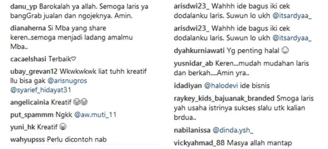 Kreatif dan Sayang Istri, Abang Grabbike Ini Tempel Promosi Jualan Kue Istrinya di Helm 6
