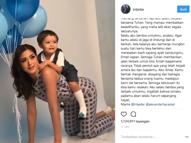 Jedar Ucapkan Selamat Hari Ayah Buat Ludwig, Bagaimanapun El Barack Harus Menghormati Sosok Ayahnya 5
