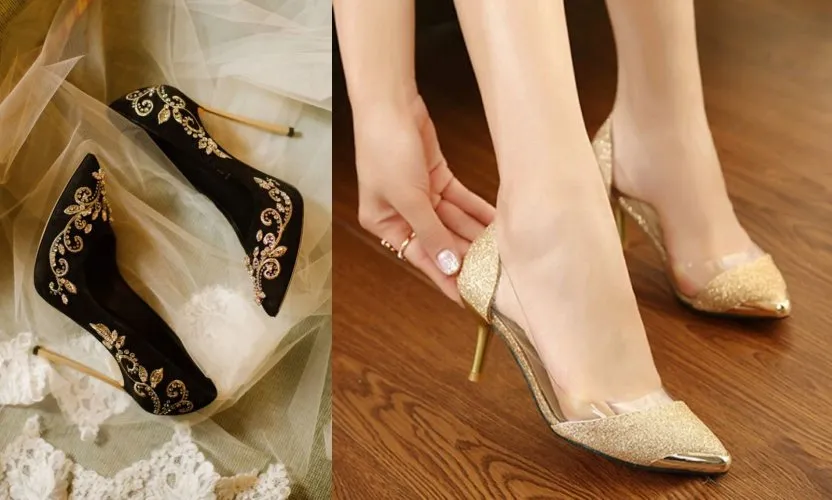 13 Referensi Sepatu Cantik untuk Mempelai Wanita, Pernikahan Adat Atau Modern Sama Elegannya
