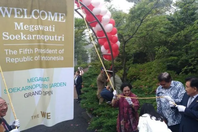 Baru Diresmikan. Ada Megawati Soekarnoputri Garden di Korea Selatan! Ini 4 Cerita Di Balik Namanya 5