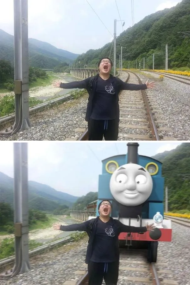 Orang-orang Korea Ini Minta Fotonya Diedit Biar Keren, Tapi Hasilnya Malah Bikin Ngakak Begini. Duh, Kasian 13