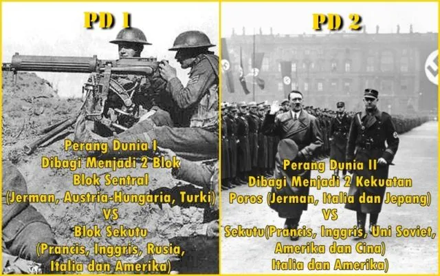 Sering Disebut Sebagai Peristiwa Terpenting di Dunia, Ini 7 Perbedaan Dasar PD I dan PD II 10