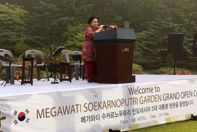 Baru Diresmikan. Ada Megawati Soekarnoputri Garden di Korea Selatan! Ini 4 Cerita Di Balik Namanya 6