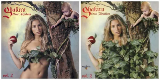 10 Perubahan Kocak Cover Album yang Disensor di Timur Tengah. Katanya 'Biar Nggak Terlalu Vulgar' 12