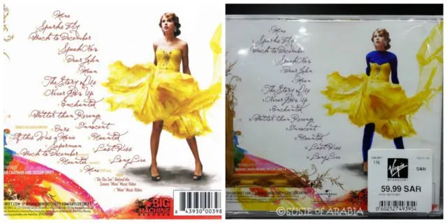 10 Perubahan Kocak Cover Album yang Disensor di Timur Tengah. Katanya 'Biar Nggak Terlalu Vulgar' 20