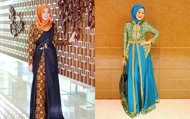 Inspirasi Gaun Muslimah Elegan untuk Kondangan A la Selebgram. Minim Glamor Tapi Menawan! 17