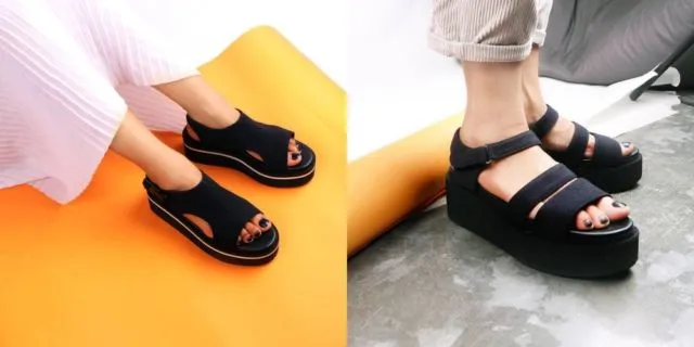 18 Serba-serbi Sandal Platform Lucu yang Bikin Kamu Tampak Tinggi. Sudah Punya Belum? 19