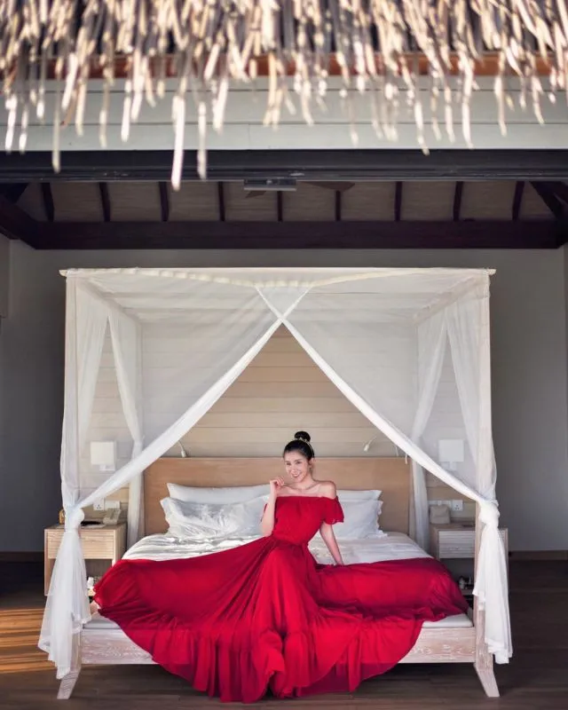 Mengintip Gaya Liburan Sosialita Super Kaya, Jamie Chua di Maldives. Bakal Bikin Mupeng Abis! 19
