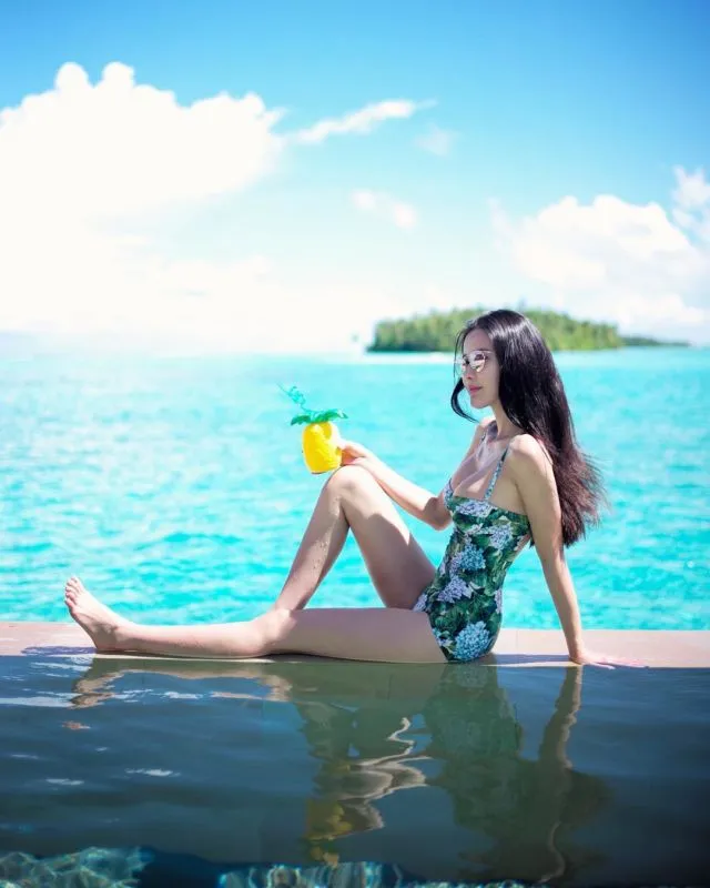 Mengintip Gaya Liburan Sosialita Super Kaya, Jamie Chua di Maldives. Bakal Bikin Mupeng Abis! 13