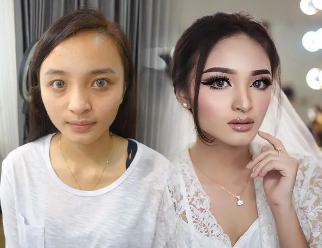 Riasan Mata Barbie Ala MUA Imel Vilentcia Ini Lagi Tren! Jadi Langganan Pengantin Wanita Nih 14