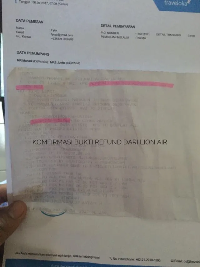 Ada yang Beli Tiket Lion Air Via Traveloka, Eh Gagal Pakai Karena Katanya Udah Di-refund, Bingung :( 10