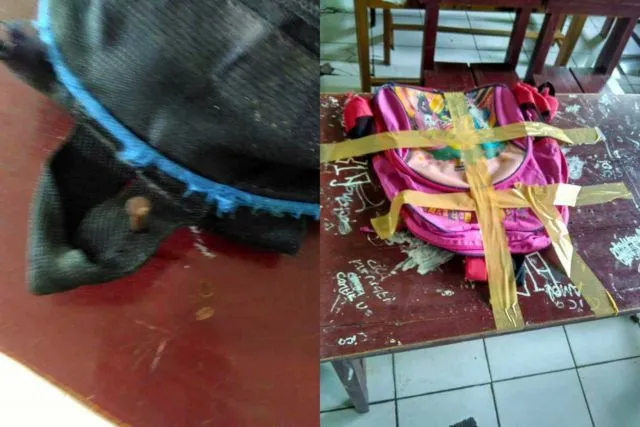 Sekolah Aja Belum Mulai, Tapi Orangtua Murid Udah Berebut Bangku, Sampai Tasnya Dipaku dan Dilakban 51