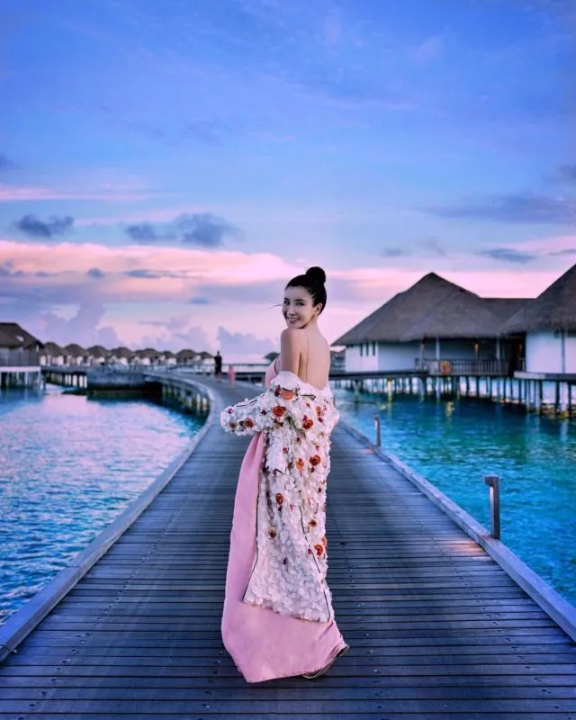 Mengintip Gaya Liburan Sosialita Super Kaya, Jamie Chua di Maldives. Bakal Bikin Mupeng Abis! 17