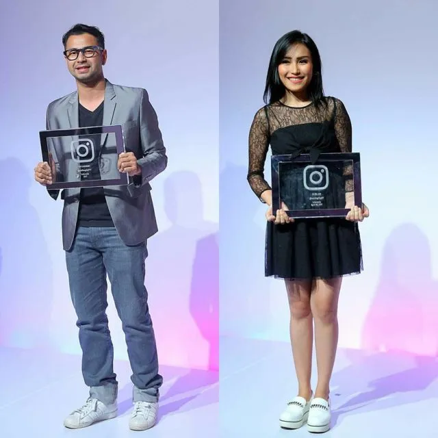 Sering Dihujat oleh Warganet, Ayu Ting Ting dan Raffi Ahmad Malah Dapat Penghargaan dari Instagram! 4