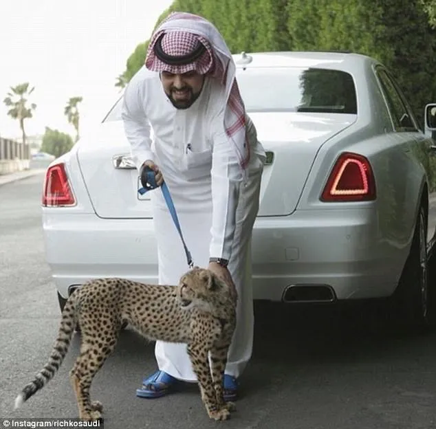 10 Kelakuan Glamour dari Anak Muda Kaya Raya di Arab Saudi. Mulai Jet Pribadi Sampai Pelihara Macan! 17