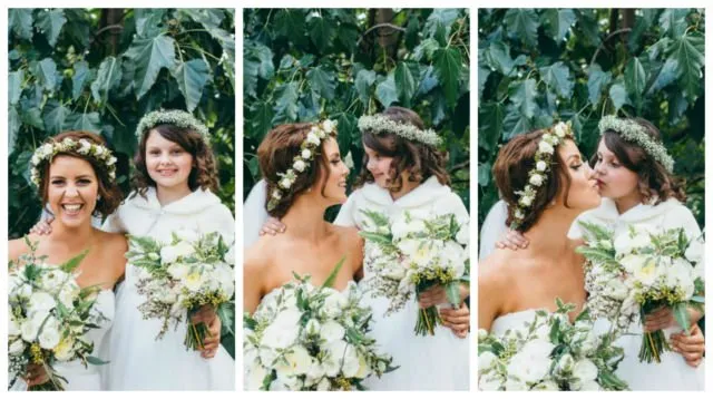 18 Inspirasi Foto Pengantin Wanita Saat Foto Bareng Flower Girl. Momen Uwuwu-nya Dapet Banget! 33