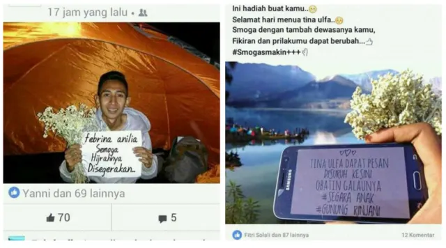 Heboh Pendaki Memetik Edelweiss di Gunung Rinjani. Pendaki Kayak Begini yang Bisa Dibilang Ndeso! 5