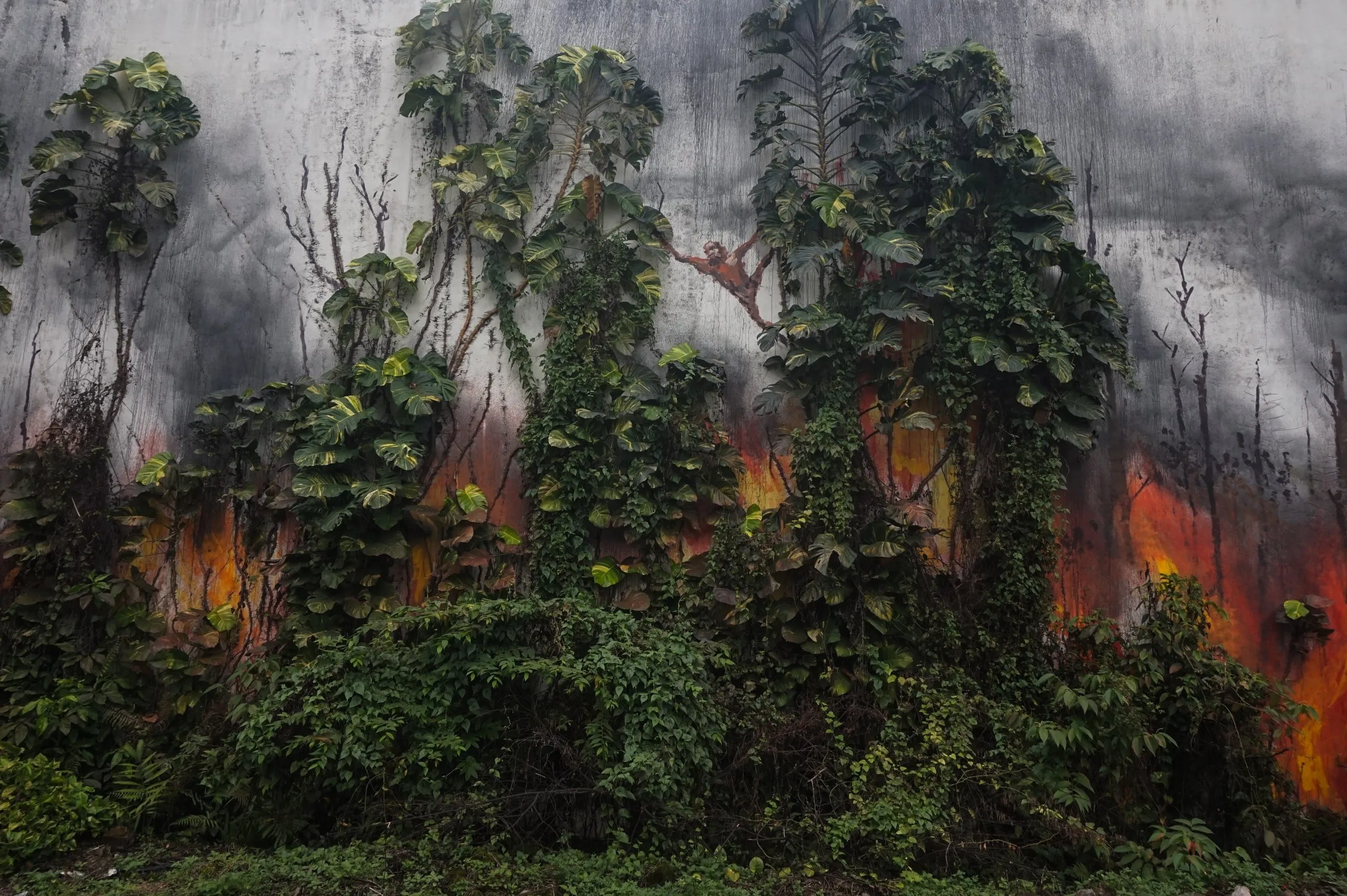 Keren! Seniman Malaysia Ini Membuat Karya Seni untuk Mengkritik Pembakaran Hutan di Indonesia! 13
