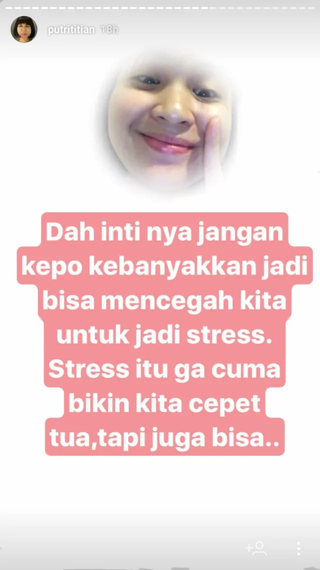 Inilah Resep Asli Awet Muda dari Putri Titian Sendiri, Biar Tetap Punya Wajah Imut dan Lucu! 20