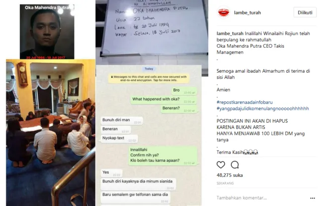 CEO Takis Management Meninggal, Ini Perjalanan Karier Mantan Kekasihnya Awkarin, Oka Mahendra Putra 6
