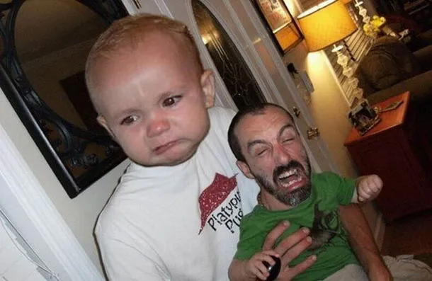 Face Swap Bapak dan Anak Ini Bakalan Bikin Kamu Ngakak! Memang Dasar Bapak-bapak Kocak Nih! 15