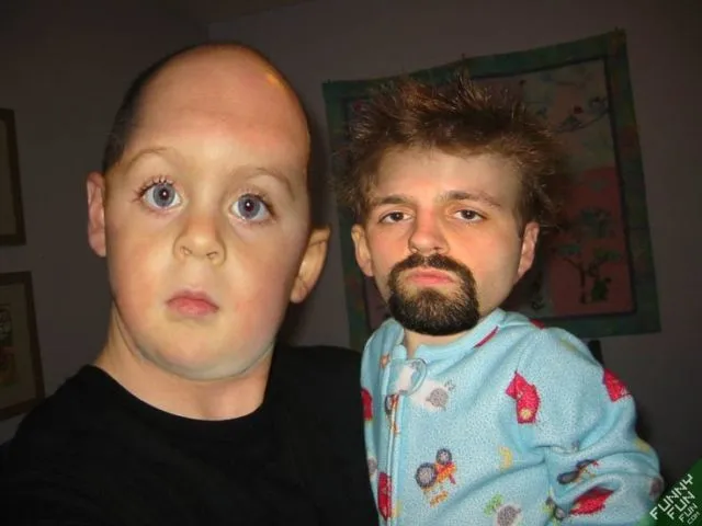 Face Swap Bapak dan Anak Ini Bakalan Bikin Kamu Ngakak! Memang Dasar Bapak-bapak Kocak Nih! 10