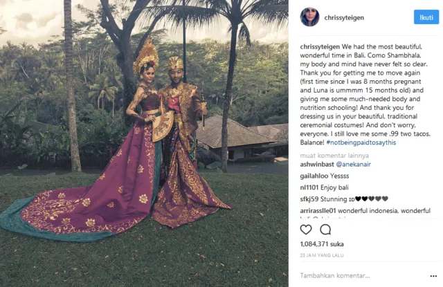 John Legend dan Keluarga Berlibur ke Bali, Lihat deh Foto-Foto Kebahagiaan Keluarga Ini! 6