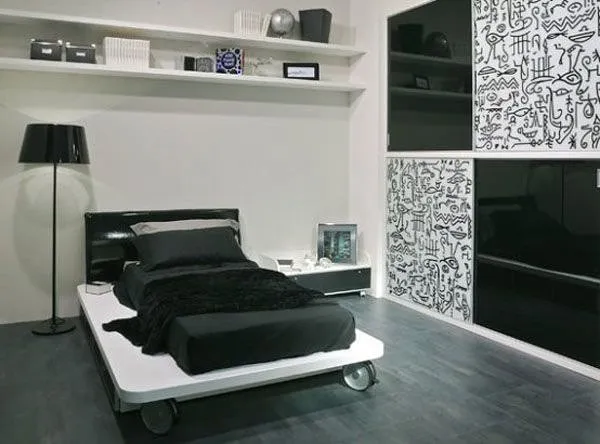 16 Inspirasi Kamar Single Bed yang Lucu dan Nyaman. Cocok Buatmu Anak Kostan, Atau yang Tidurnya Masih Sendirian 25