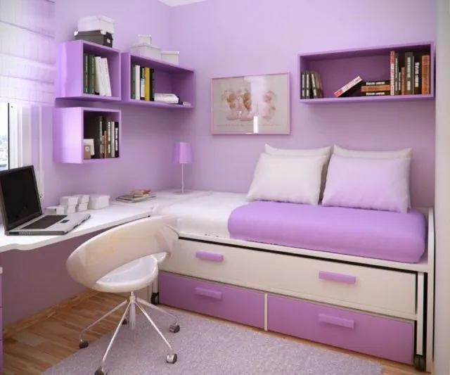 16 Inspirasi Kamar Single Bed yang Lucu dan Nyaman. Cocok Buatmu Anak Kostan, Atau yang Tidurnya Masih Sendirian 26