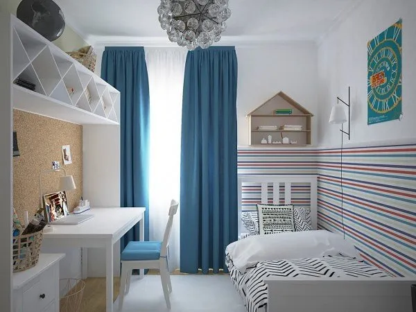 16 Inspirasi Kamar Single Bed yang Lucu dan Nyaman. Cocok Buatmu Anak Kostan, Atau yang Tidurnya Masih Sendirian 19