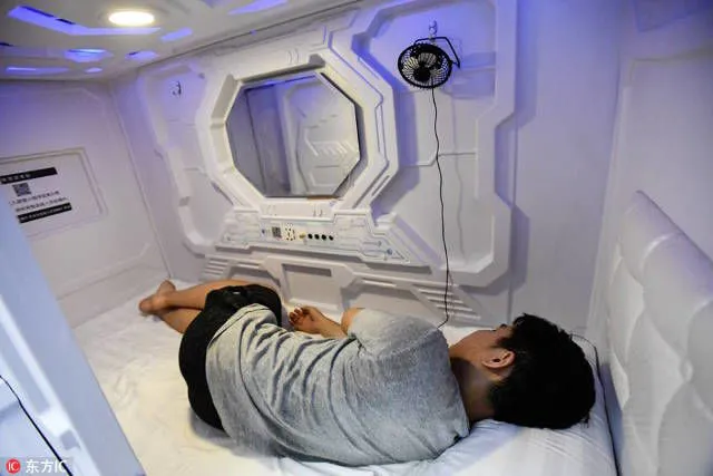 Kapsul Tidur Termurah di Tiongkok Ini Harga Sewanya Cuma Dua Ribu Rupiah, Lumayan Buat Tidur Siang 6