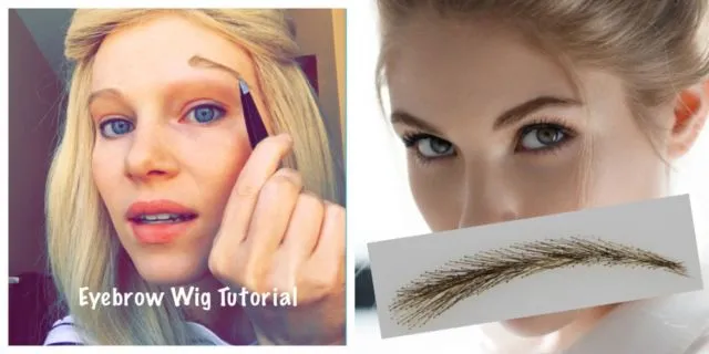 Lagi-lagi Tren Alis. Kali Ini Ada Eyebrow Wigs; Tinggal Rekatkan Wajah Langsung Cantik! 4