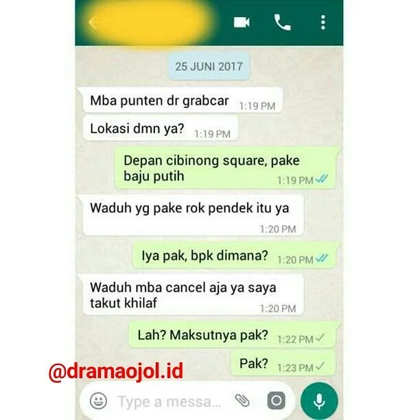 Duh, Begini Jadinya Kalau Driver Ojek Online Bapernya Sampai Dibawa Kerja 27
