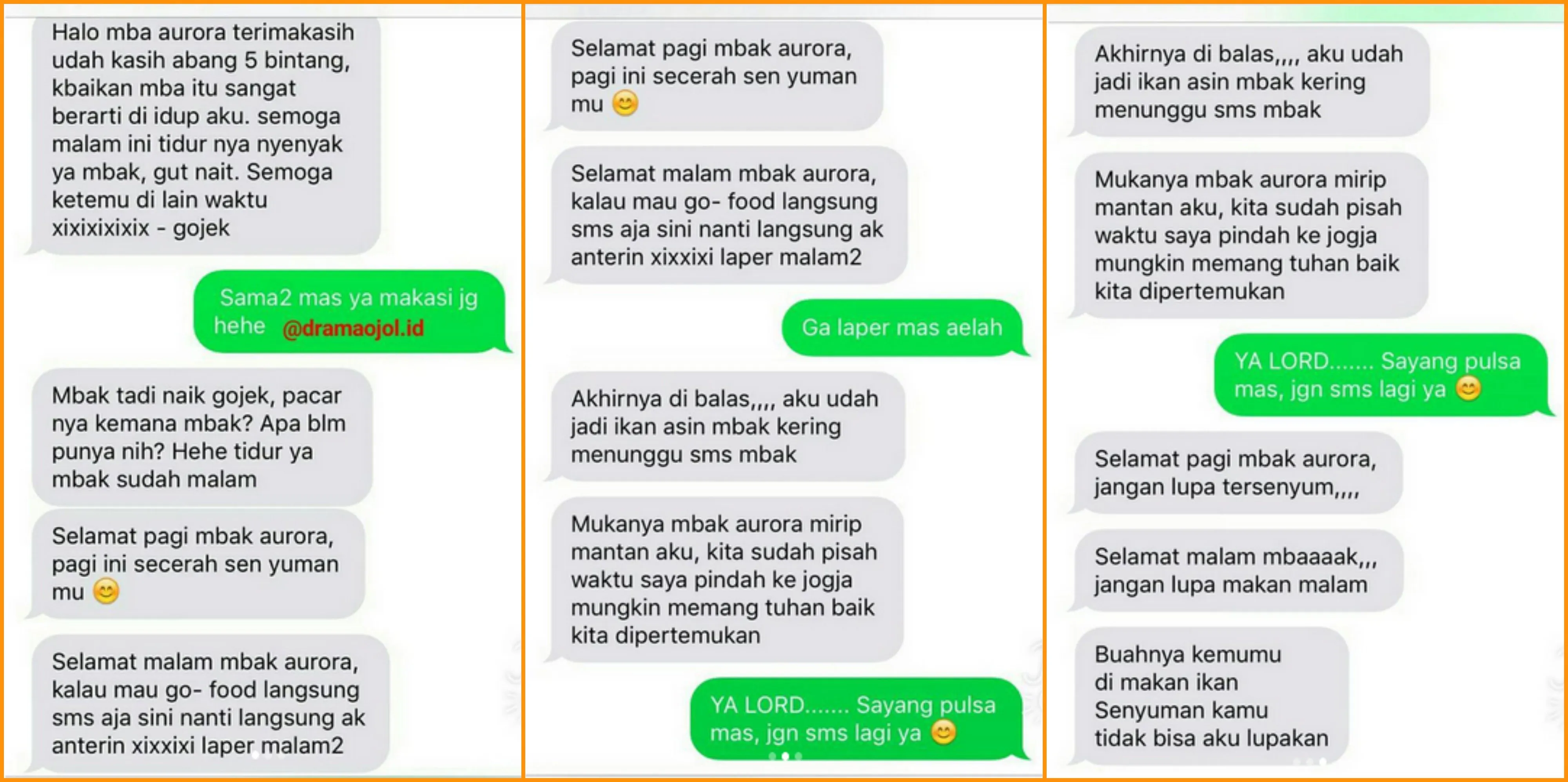 Duh, Begini Jadinya Kalau Driver Ojek Online Bapernya Sampai Dibawa Kerja 20