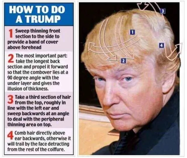 Misteri di Balik Rambut Donald Trump Terungkap! Saking Seringnya Diomongin, Para Ahli Angkat Bicara 12