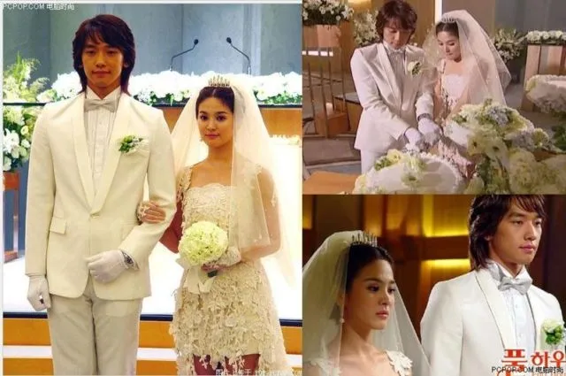 Potret Song Hye Kyo Pakai Gaun Pengantin. Bakal Secantik Apa Ya, Pas Pernikahan Dia Nanti? 7