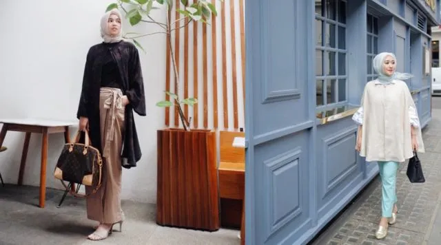 Ini Lho, Hijab Organza Berbahan Mirip Kaca Mengilap yang Lagi Ngetren di Kalangan Hijaber 28