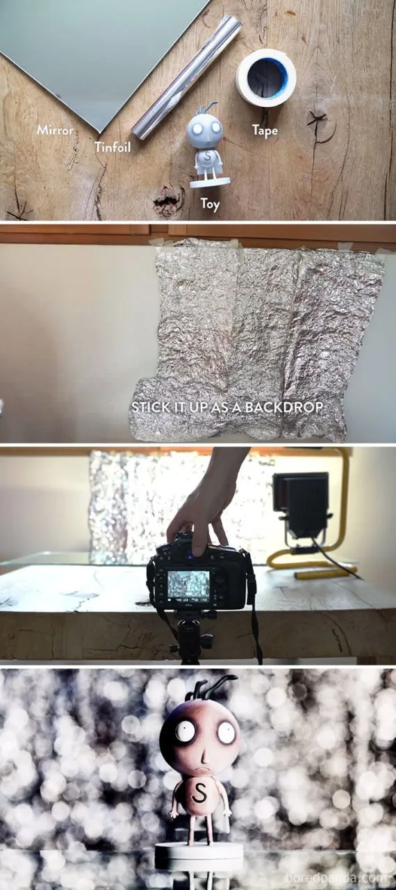 12 Trik Sederhana Fotografi dengan Peralatan yang Ada di Rumah. Cuma 3 Menit, Hasilnya Begitu Mewah! 13